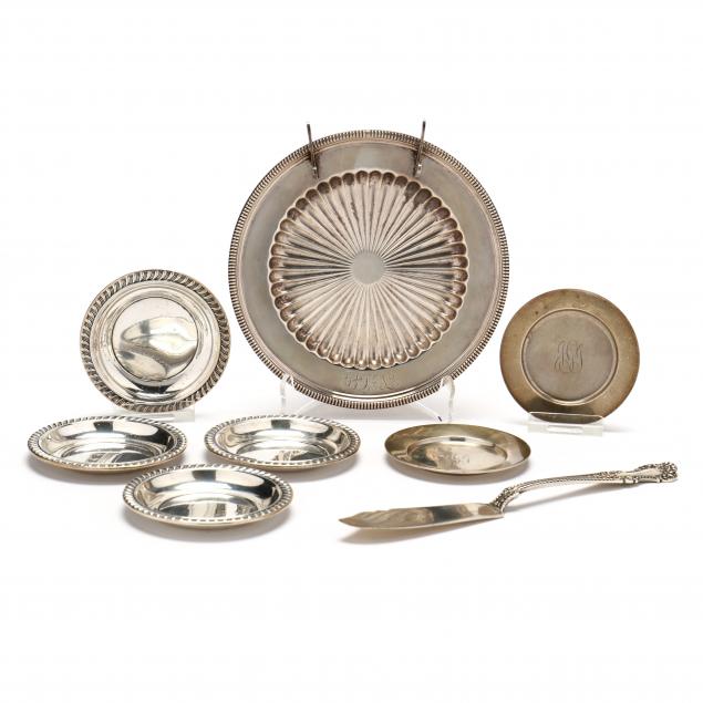 AN ASSEMBLED SET OF STERLING SILVER 347afb