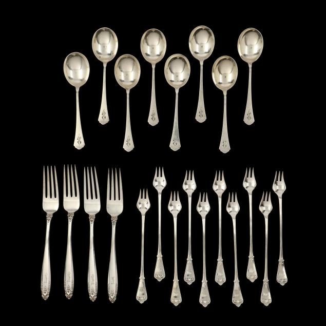 A GROUPING OF AMERICAN STERLING 347b05