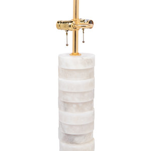 A Contemporary Marble Table Lamp
Height