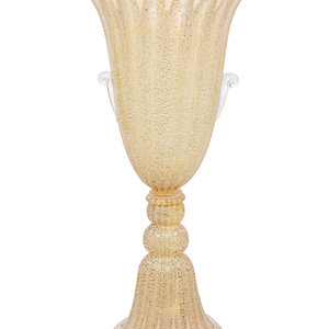 A Venetian Glass Vase 20th Century Height 347b33