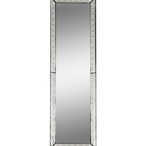 A Modern Etched Glass Mirror Height 347b3e