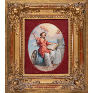 A Continental Porcelain Plaque
19th