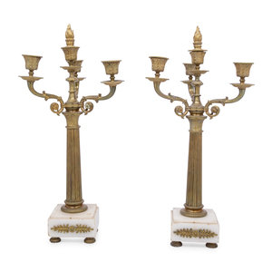 A Pair of Continental Gilt Bronze 347b5b