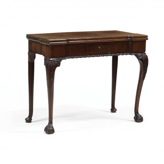 ENGLISH CHIPPENDALE CARVED MAHOGANY 347bcf