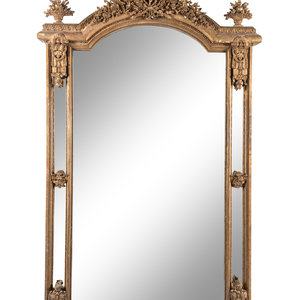 A Napoleon III Giltwood Mirror Second 347c42