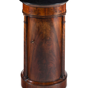 A Louis Philippe Mahogany Marble-Top