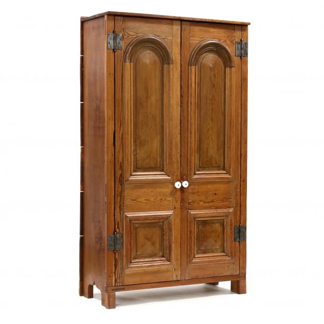 ARCHITECTURAL PINE STORAGE CUPBOARD 347cd5