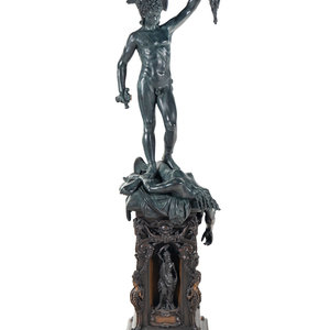 A Bronze Figure of Perseus with