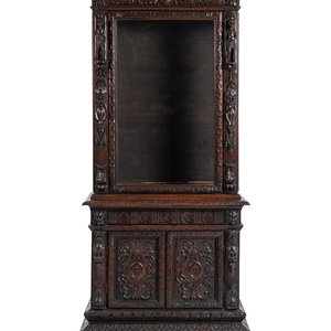 An Austrian Carved Walnut Cabinet Late 347d06