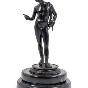 An Italian Bronze Figure of Narcissus
After