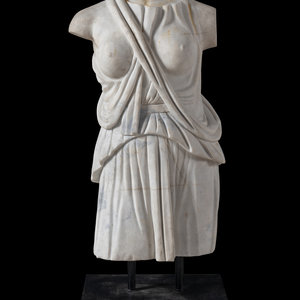 A Continental Marble Female Torso
After