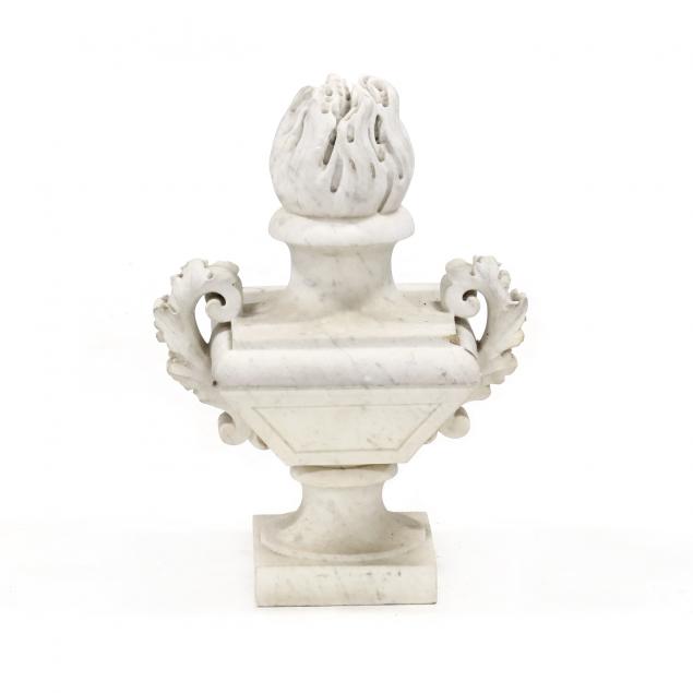CARVED MARBLE FINIAL Unpolished