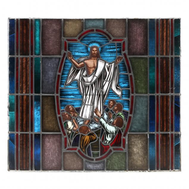 ARCHITECTURALLY SALVAGED STAINED GLASS
