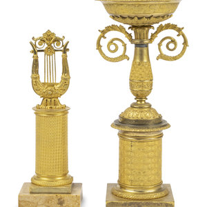 Two Charles X Gilt Bronze Table 345681