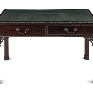 A George III Style Mahogany Desk Manner 34569e