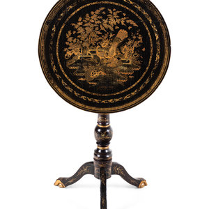 A Chinese Export Lacquer Table
19th