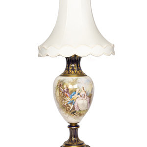 A Sèvres Style Porcelain Vase