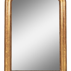 A Louis Phillipe Giltwood Mirror
Late