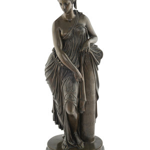 A Neoclassical Bronze Figure of