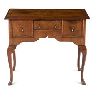 A Queen Anne Walnut Dressing Table Late 345735