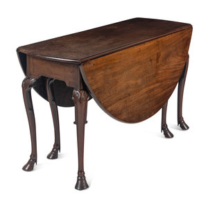 A George II Mahogany Drop-Leaf