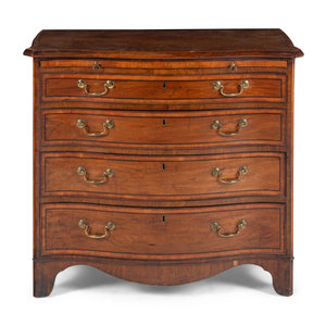 A George III Satinwood and Ebony Inlaid 345741