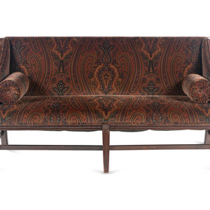 An English Mahogany Sofa 19th Century Height 34574e