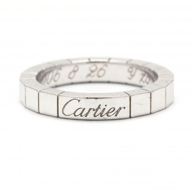 WHITE GOLD LANI RES BAND CARTIER 3457cf