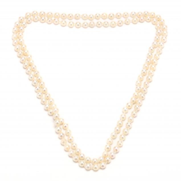 ENDLESS STRAND PEARL NECKLACE The 3457f8