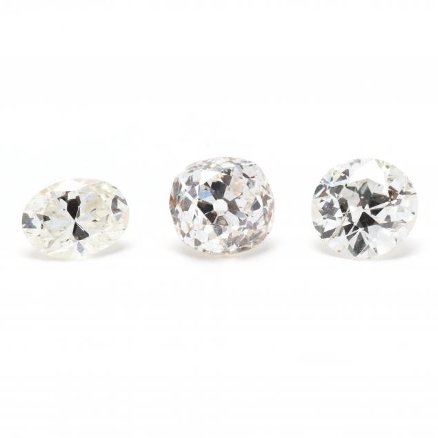 GROUP OF LOOSE DIAMONDS To include  345874