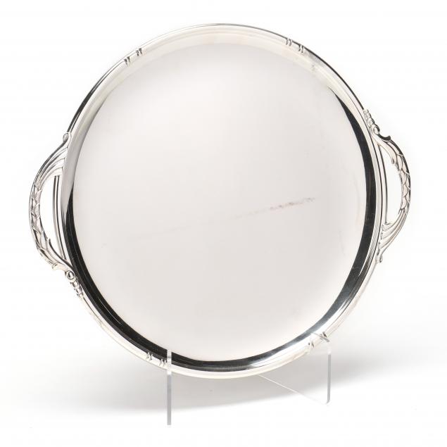 A STERLING SILVER PLATTER BY RANDHAL