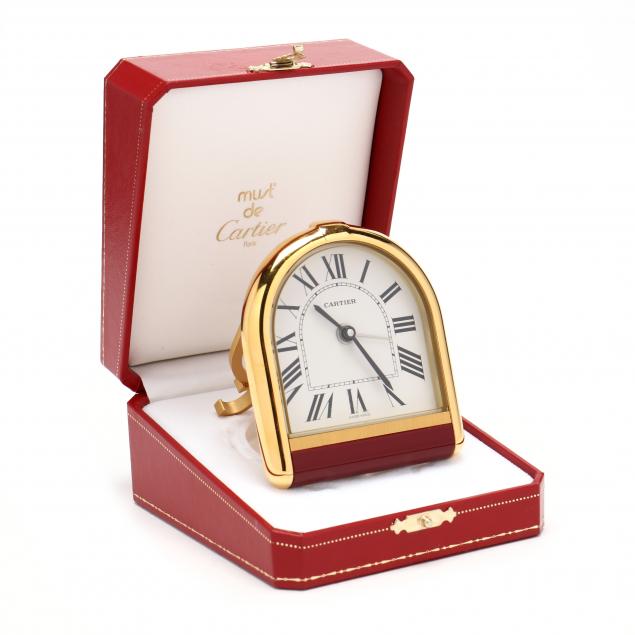 CARTIER TORTUE TRAVEL ALARM CLOCK  Model