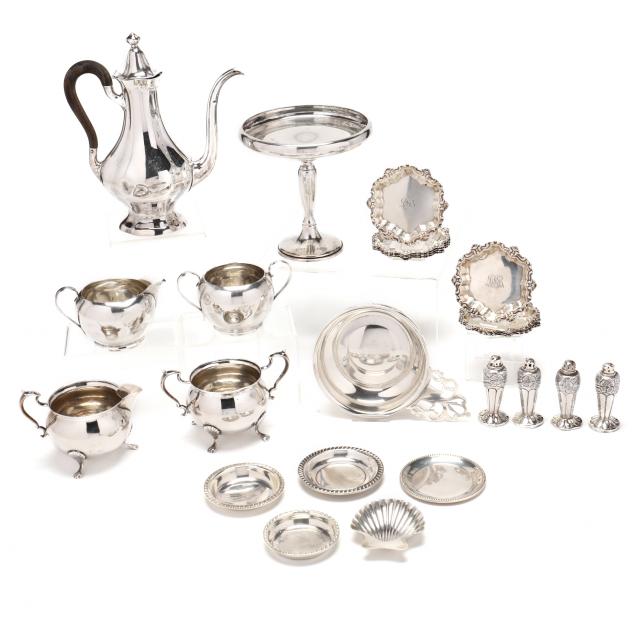 A COLLECTION OF STERLING SILVER