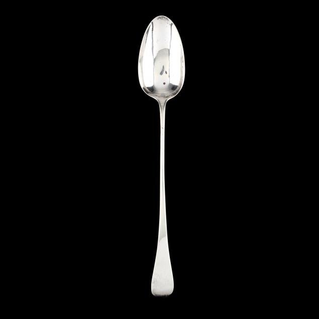 A GEORGE III SILVER STUFFING SPOON 3458d0