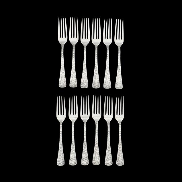 SET OF TWELVE TOWLE ARLINGTON STERLING 34591b