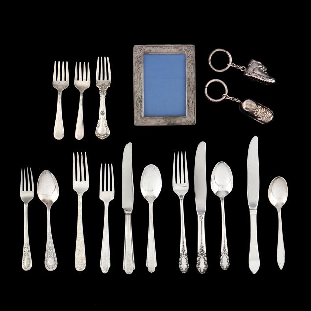 A COLLECTION OF VINTAGE STERLING