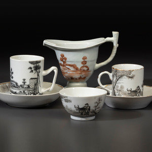 Six Chinese Export Porcelain Quaker 345968
