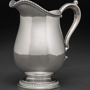 An American Silver Water Pitcher Watson 345996