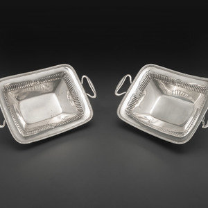 A Pair of American Silver Serving 34599c