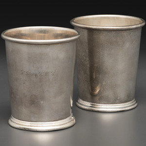A Pair of Silver Julep Cups Preisner  3459a4