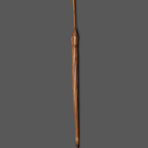 A Folk Art Carved Wood Umbrella 345a1c