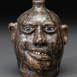 A Southern Stoneware Face Jug by 345a28