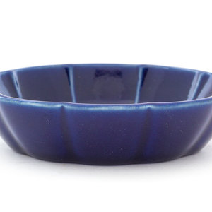 A Chinese Blue Glazed Porcelain