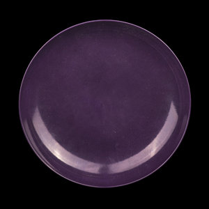 A Chinese Purple Glazed Porcelain 345a43