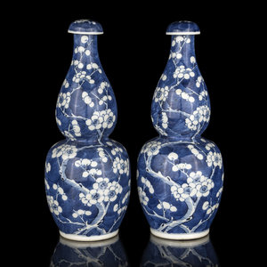 Two Pairs of Chinese Blue and White
