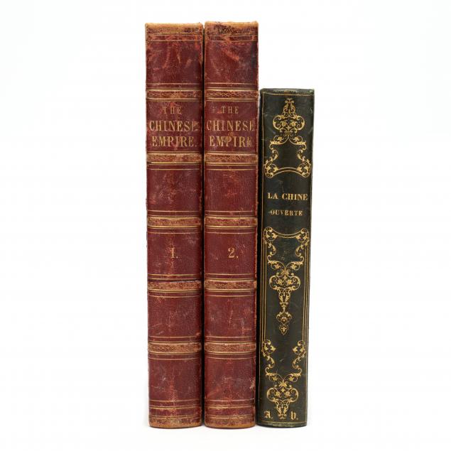 TWO MID 19TH CENTURY WESTERN BOOKS 345be3