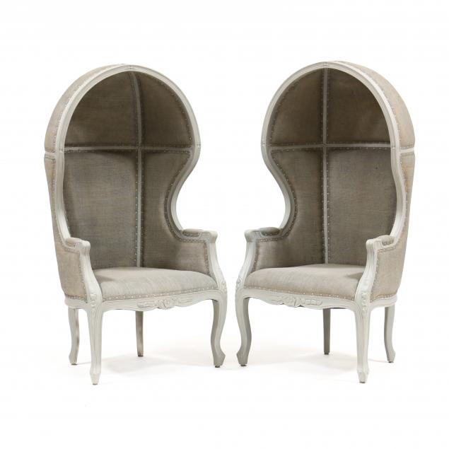 PAIR OF LOUIS XV STYLE PAINTED 345c84