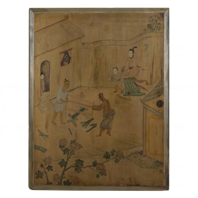 A LARGE DECORATIVE CHINOISERIE 345cb1