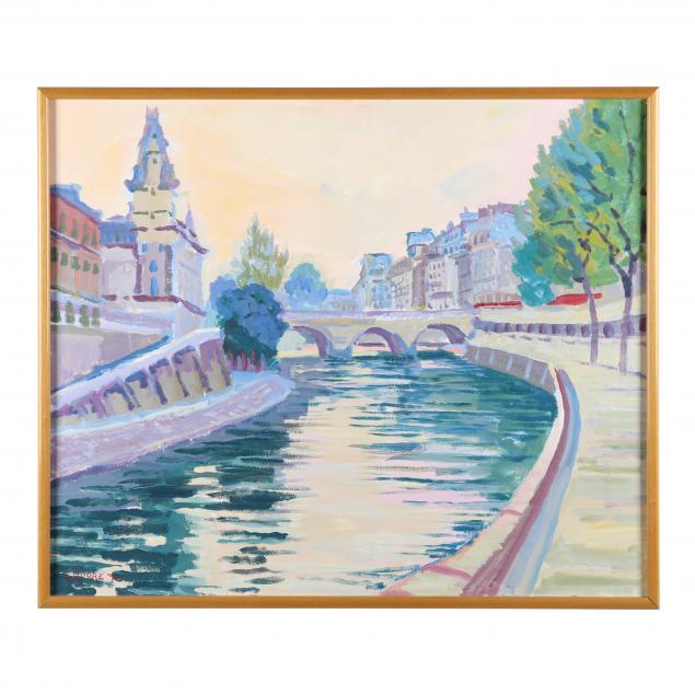 STEPHEN MOORE NC ALONG THE SEINE 345cc9