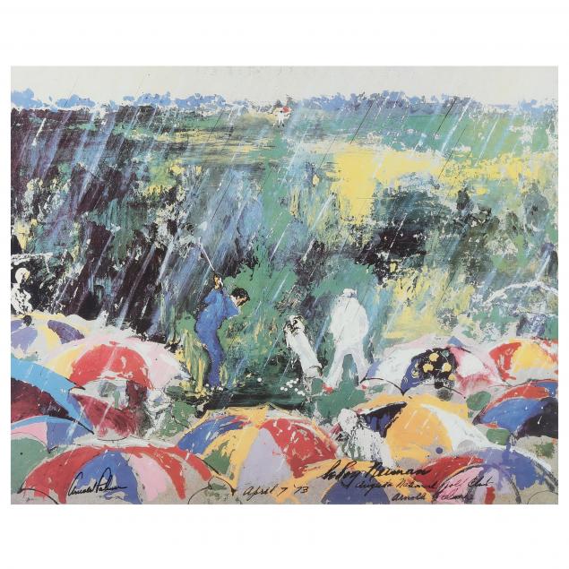 LEROY NEIMAN AUGUSTA NATIONAL GOLF 345cd3